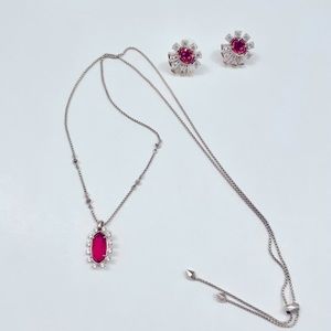 Kendra Scott Atticus Studs and Brett Necklace